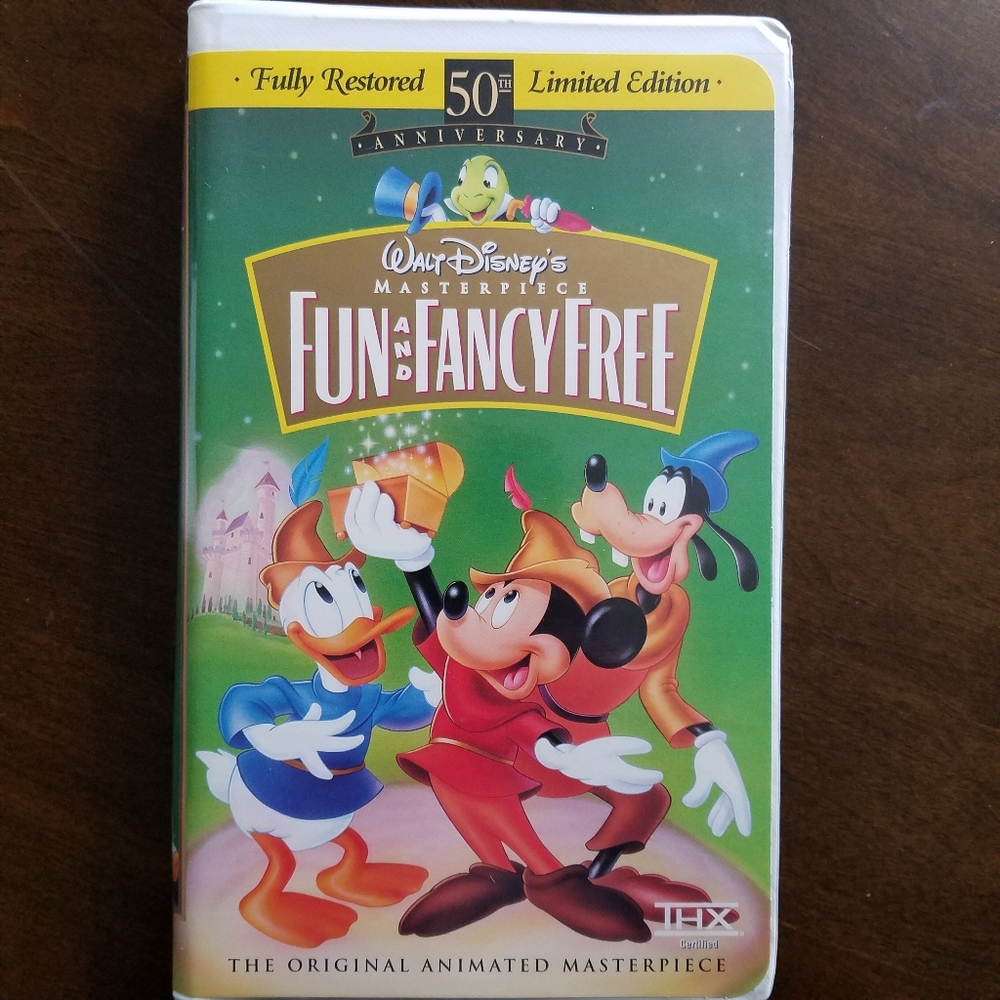 Fun & Fancy Free (1997 VHS) Disney Masterpiece